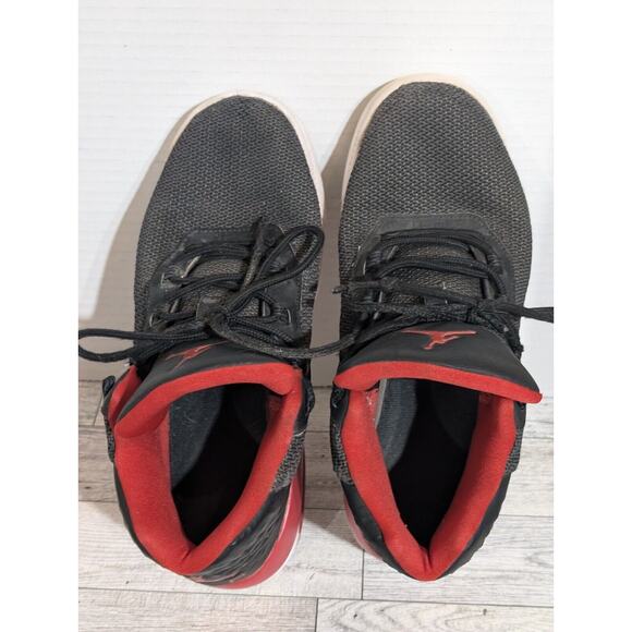 Nike Jordan Academy BG Youth shoes Size 5 Youth 5Y Black/Gym Red-White - Picture 6 of 8